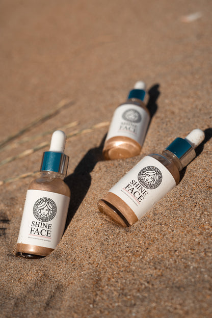 Photo oil with shimmer SHINEFACE GOLD