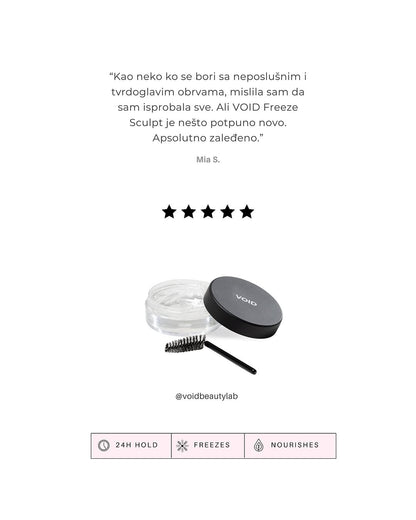 VOID BROW WAX
