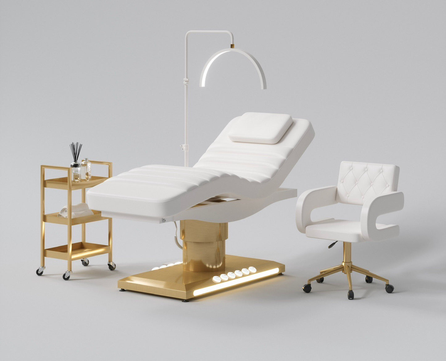 KOZMETIČKI KREVET + STOLICA