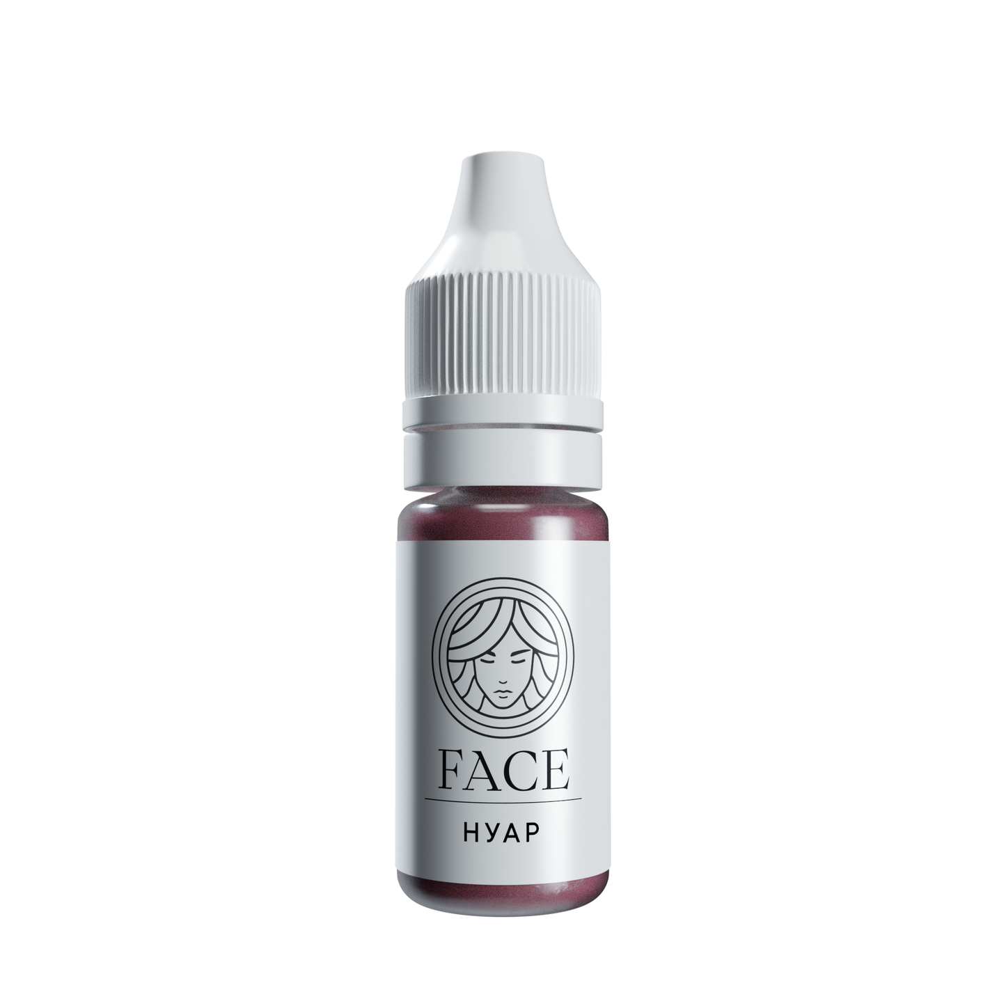 Permanent pigment FACE Organic love Noir 6 ml